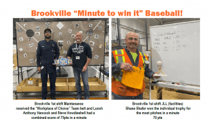 Brookville "Minute to win it" Baseball!