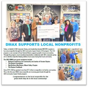 DMAX Support Local Nonprofits